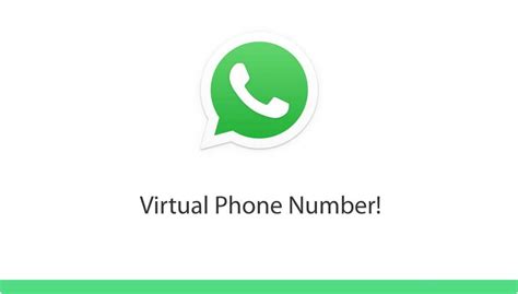 virtueel telefoonnummer whatsapp|Virtueel nummer voor WhatsApp: ontgrendel zakelijk potentieel